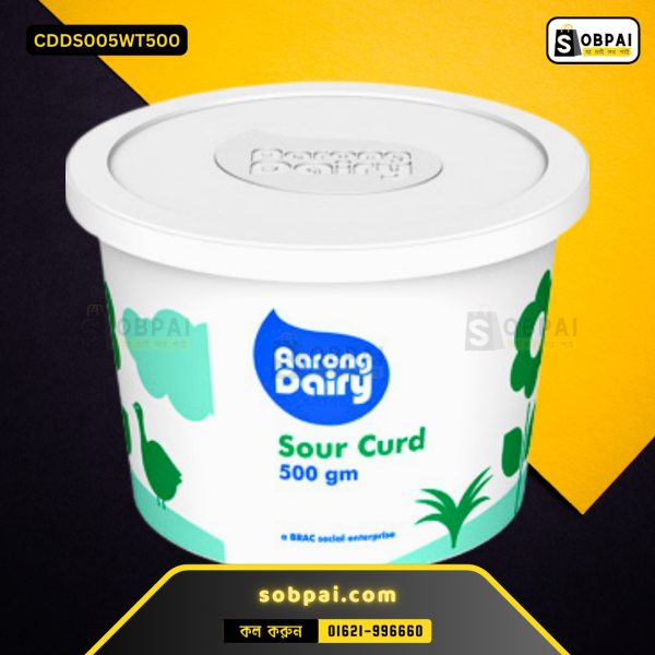 Aarong Dairy Sour Curd 500 gm pack with premium quality packaging