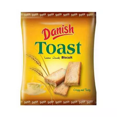 Danish Toast Biscuit 250 gm in a packaging box from SobPai.