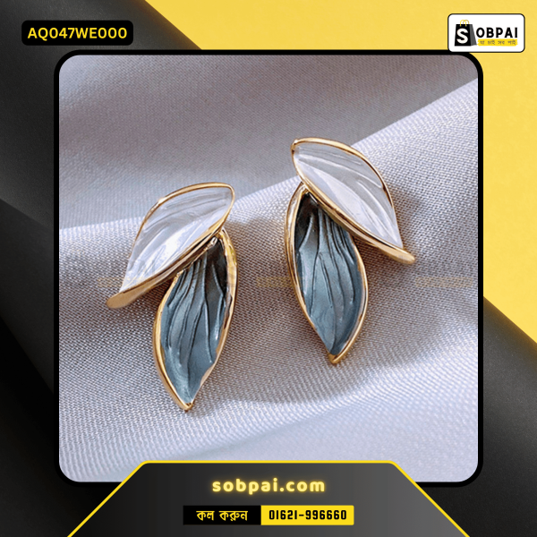 SobPai Fashion Jewelry Leaf Earrings