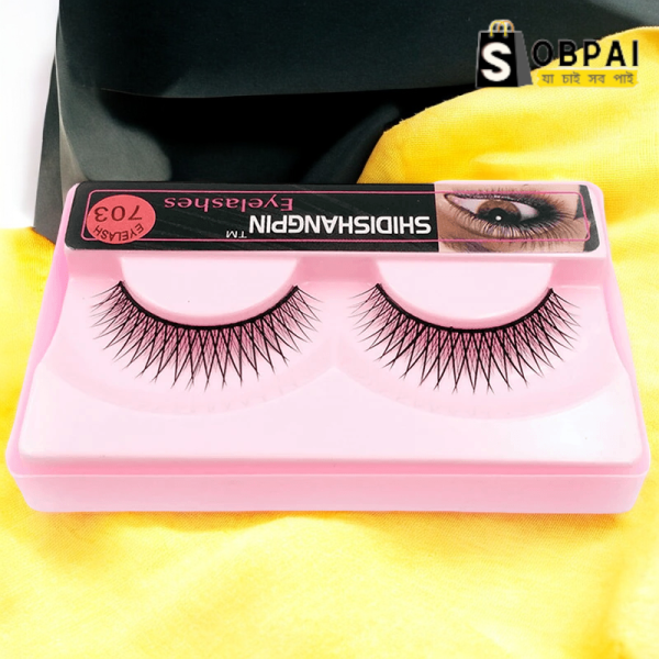 SobPai Handmade False Eyelashes in Black