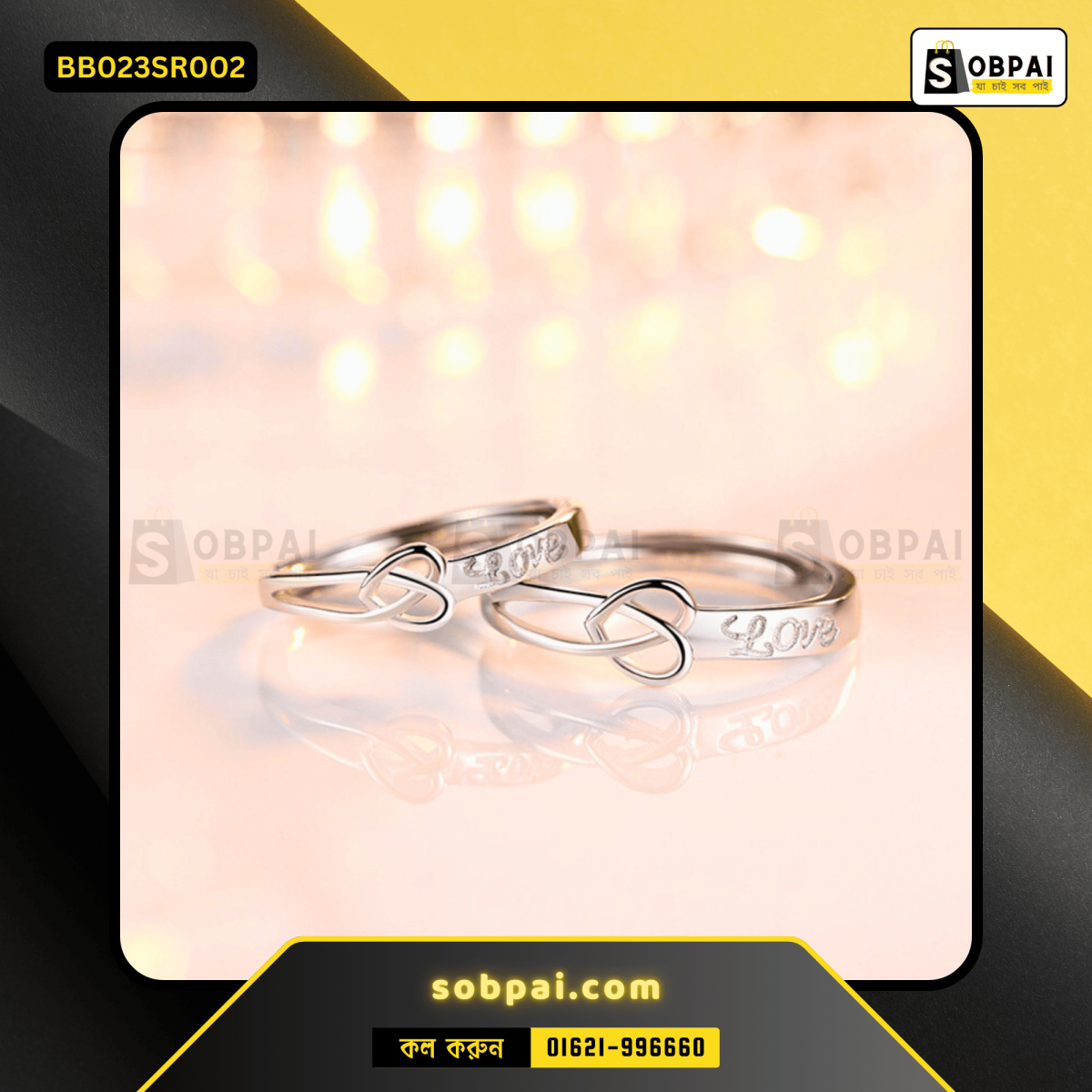 Adjustable S925 silver rings for men and women