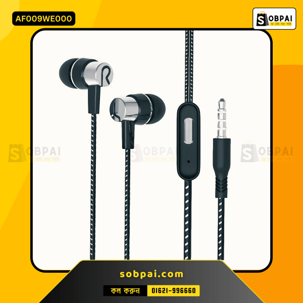 SobPai In-Ear Stereo Earbuds with Braided Cable