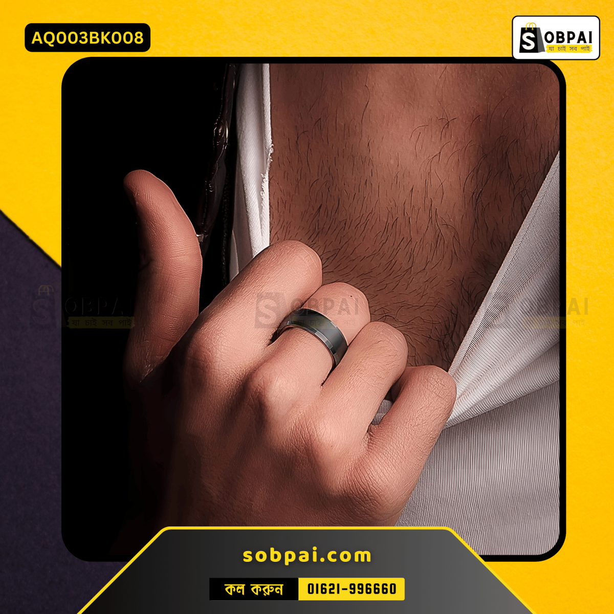 Durable Men's Statement Ring in Bangladesh