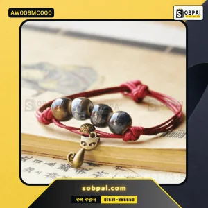 Colorful Ceramic Bead Bracelet for Women - Multicolor