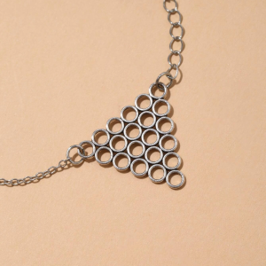 SobPai Women's Triangular Design Bracelet - Trendy and Affordable Unisize Bracelet for Stylish Women in Bangladesh