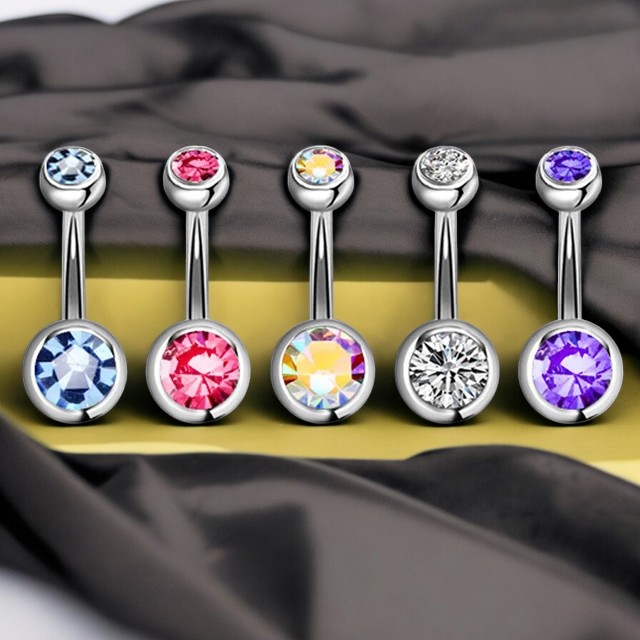 1Set Surgical Steel Belly Piercings Navel Piercing Sexy Piercing Ombligo Ear Piercings Navel Earring Body Jewelry - Image 3