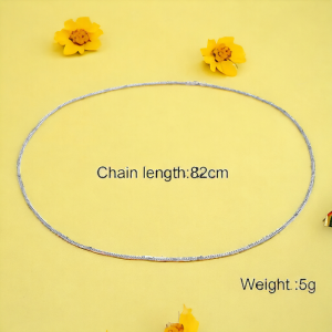 1pcs Silver Plated Ingot Waist Chain for Women, Summer Beach Jewelry, Gold Color Belly Chains, Simple Korean Fashion Body Jewelry Gifts - SobPai