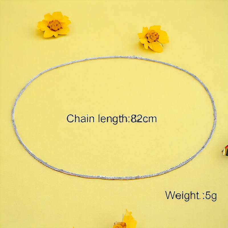 1pcs Silver Plated Ingot Waist Chain for Women, Summer Beach Jewelry, Gold Color Belly Chains, Simple Korean Fashion Body Jewelry Gifts - SobPai