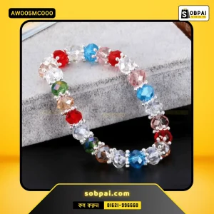 Stylish Vintage Beaded Bracelet for Women -(multicolor)