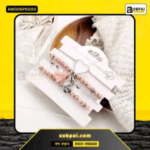 Boho Beaded Bracelet Set for Women