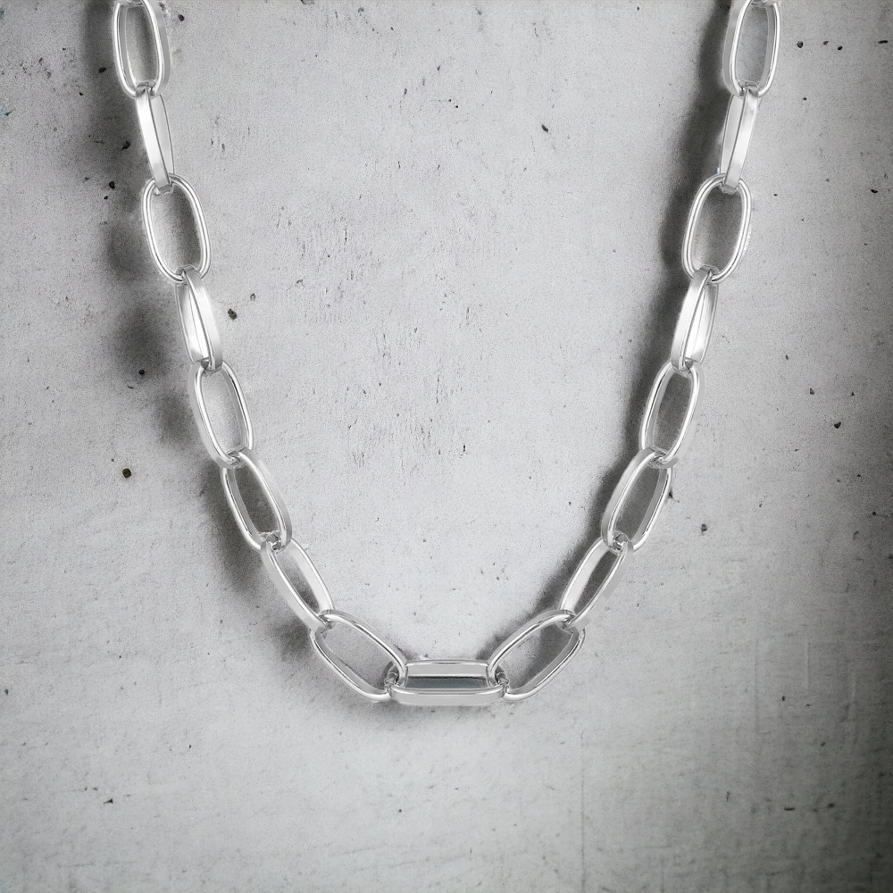 2024 Fashion Big Retro Necklace for Women by SobPai - Twist Gold Color Chunky Thick Lock Choker Chain, Perfect Party Jewelry for Any Occasion, High-Quality Alloy Material, Multiple Styles & Sizes Available