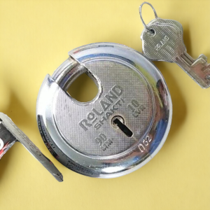 Heavy Duty 90mm Round Shutter Lock for Superior Security by Safe Zone - Ideal for Commercial and Residential Use