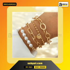 Elegant Butterfly Charm Chain Bracelet - GOLD