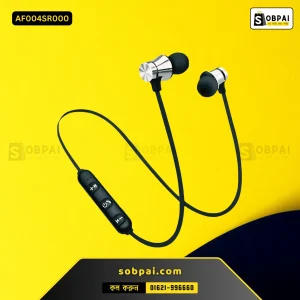 IBESI XT11 Wireless Magnetic Bluetooth Headset (Silver)