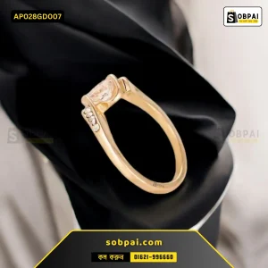 Elegant Rings for Women in Bangladesh(Gold-7)