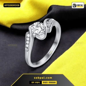 Elegant Rings for Women in Bangladesh(Silver-8)