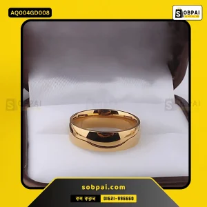 Fashionable Gold Ring for Men & Women - 8