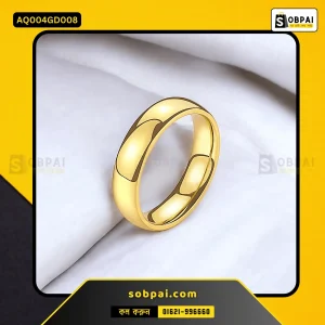 Fashionable Gold Ring for Men & Women - 8