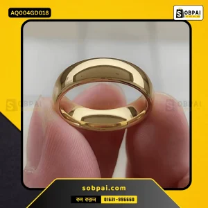 Fashionable Gold Ring for Men & Women - 18