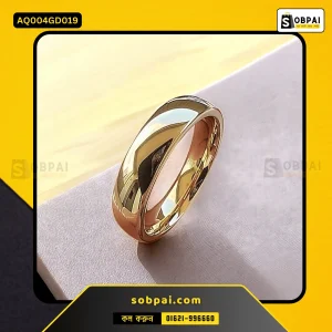 Fashionable Gold Ring for Men & Women - 19