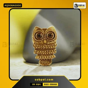 Elegant Owl Finger Ring for Women - Adjustable