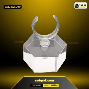 Acrylic Ring Display Stand for Jewelry (White)