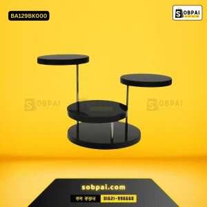 Elegant Rotating Acrylic Jewelry Stand ( Black)