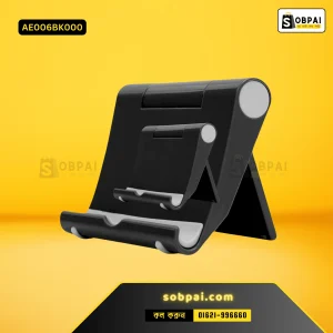 Universal Foldable Mobile Stand for Desk (Black)