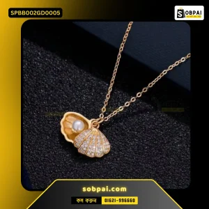 Antique Gold Necklaces Pendants For Freshwater Pearl Shell Pendant Choker Necklace