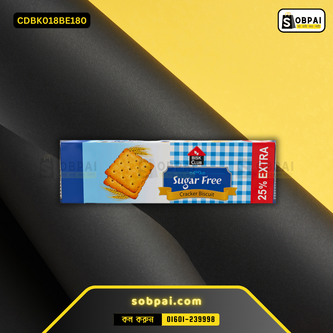 Bisk Club Sugar Free Cracker Biscuit