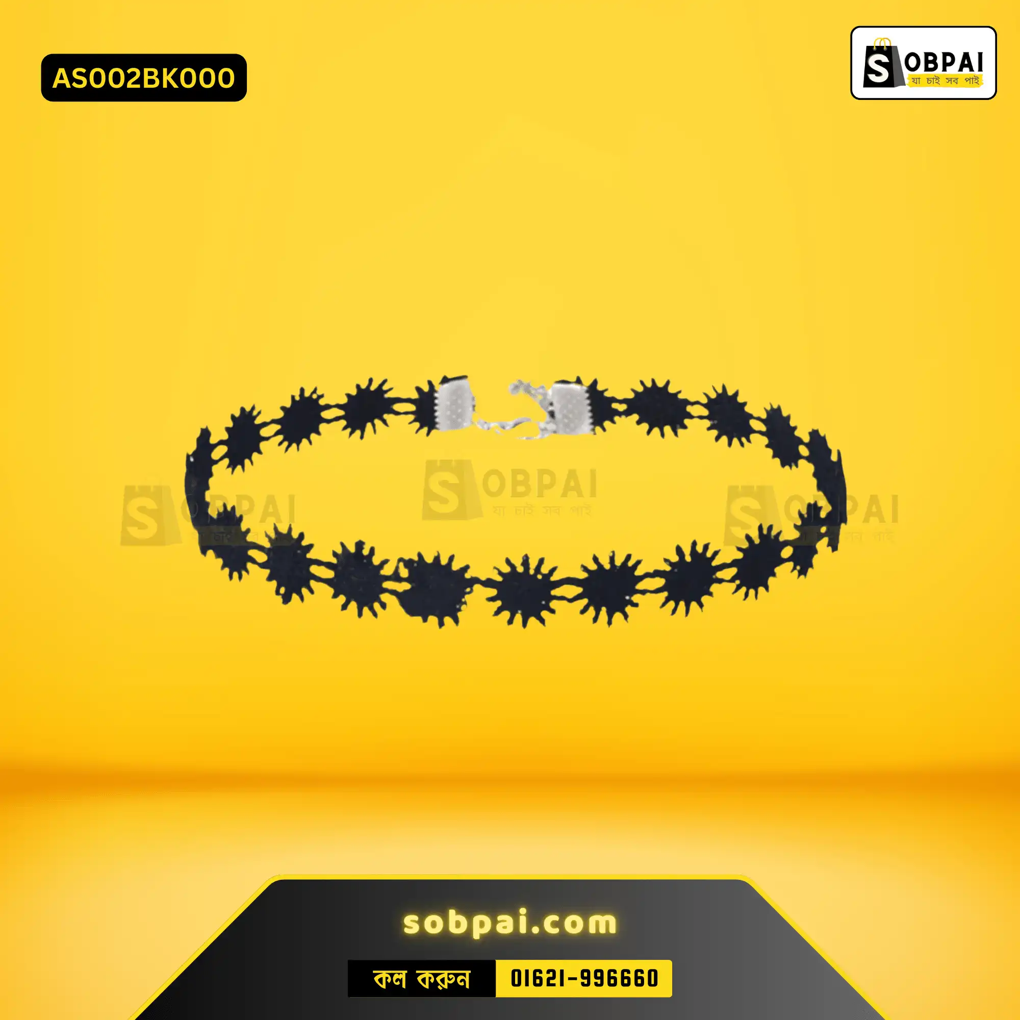 Elegant Black Lace Choker Necklace - Image 3