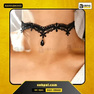 Elegant Black Lace Choker Necklace