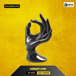 Velvet Hand Jewelry Display Stand (Black)