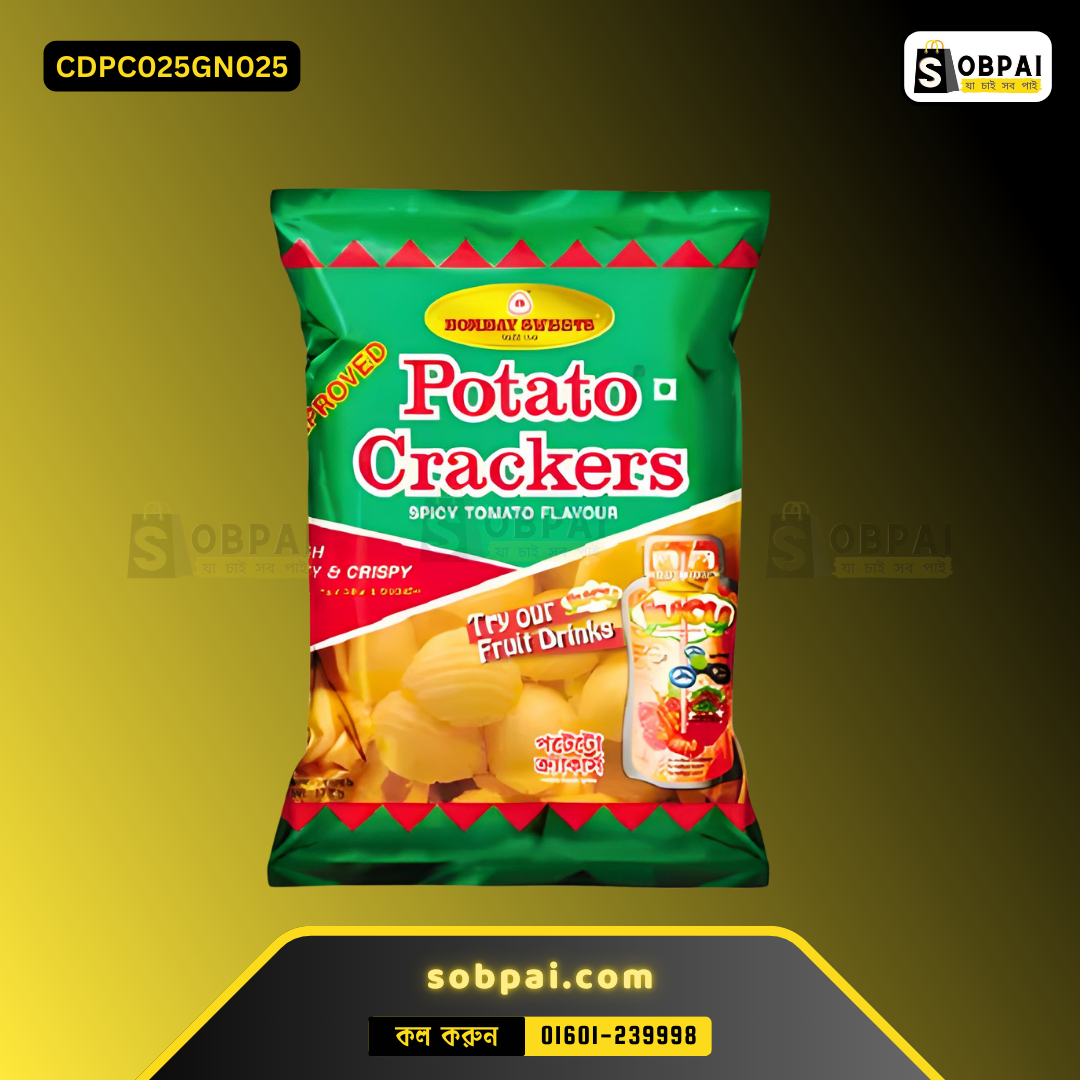 Bombay Sweets Potato Crackers
