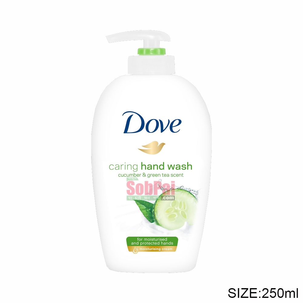 Dove Caring Hand Wash Cucumber & Green Tea Scent - Image 4