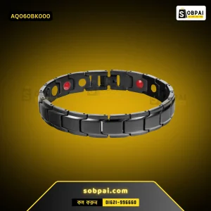 Titanium Steel Energy Health Bracelet ( Black)