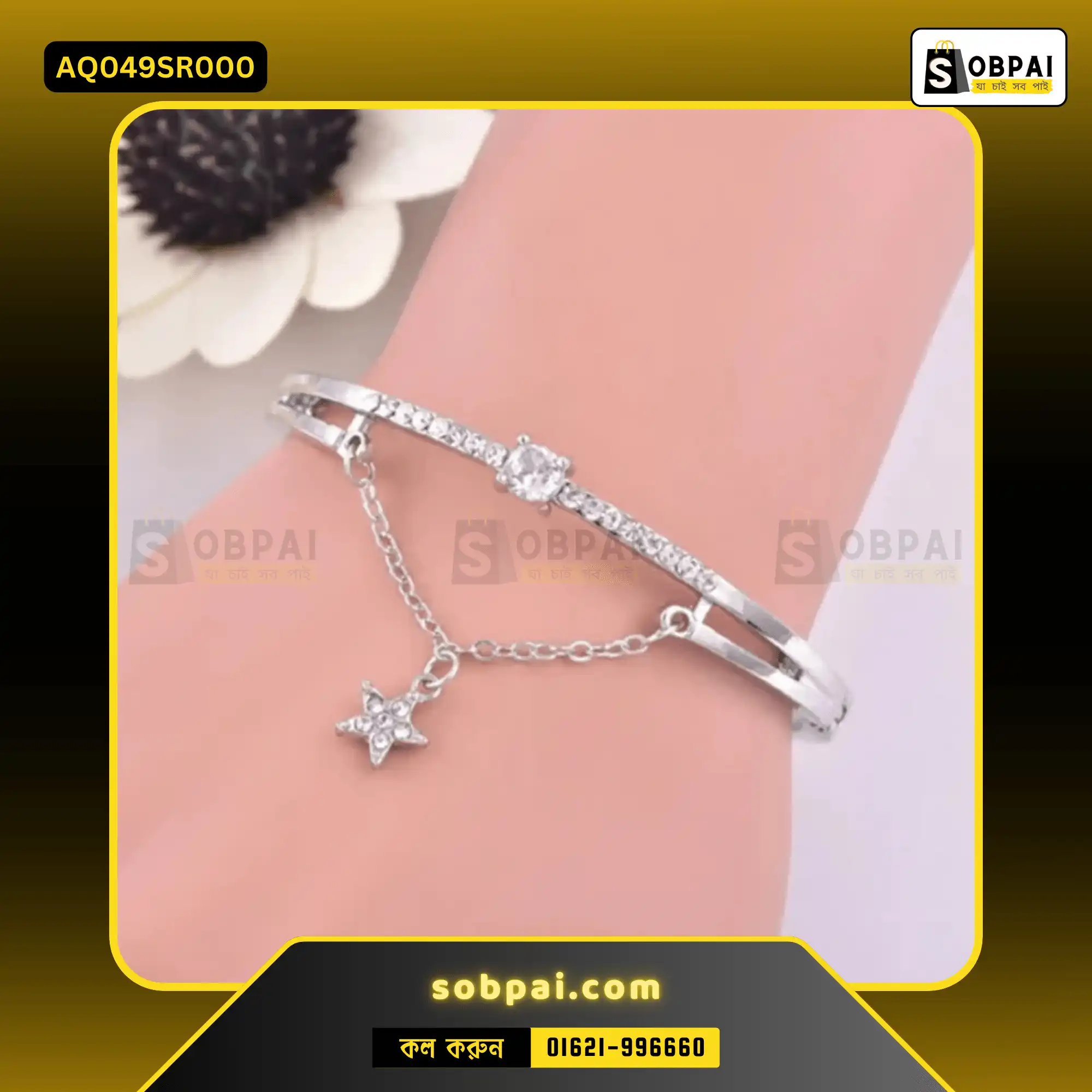 Stylish Charm Bracelets for Women ( Silver) - Image 4