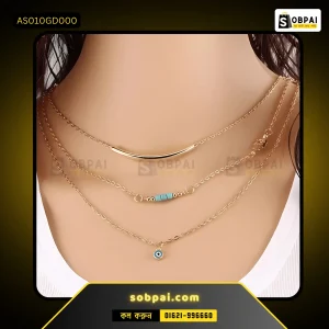 Elegant Multilayer Gold Necklace for Women