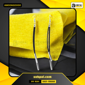 Elegant Velvet Tassel Dangle Earrings - Gold