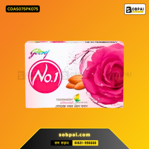 Godrej No 1 Rosewater Almond Soap