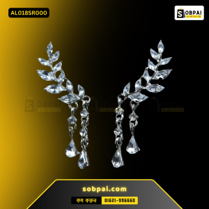 Angel Wings Rhinestone Party Earrings