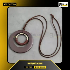 Handmade Vintage Pendant Necklace for Women (Chocolate)