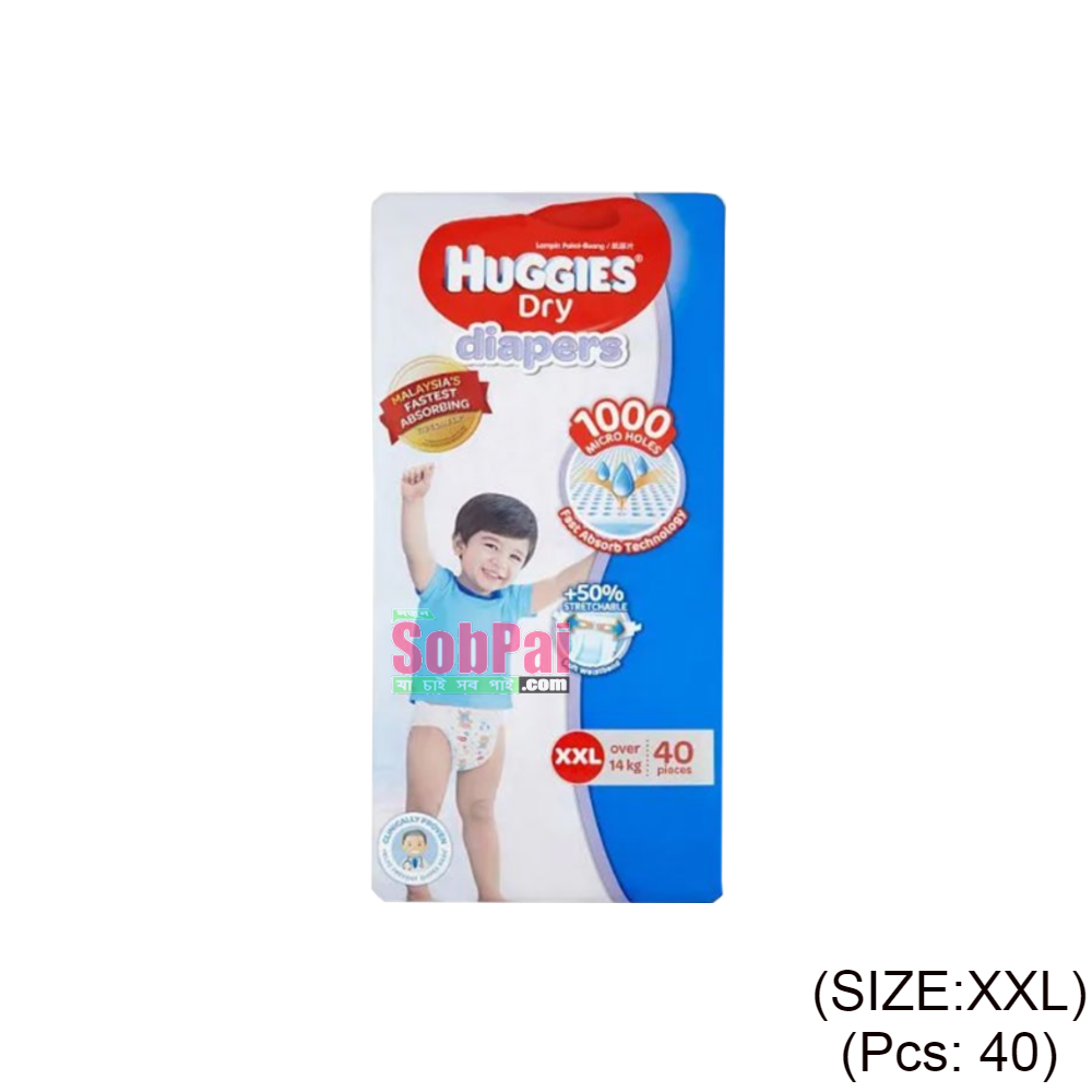 Huggies Dry Baby Diaper - Image 4