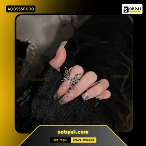 Irregular Gothic Butterfly Rings for Women (Silver)