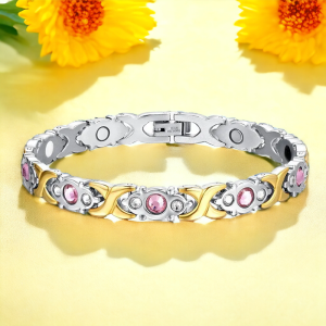 SobPai Men Women Therapeutic Energy Healing Magnetic Bracelet Bangle Therapy Arthritis Pain Relief Health Care Slimming Unisex Jewelry