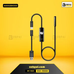 USB Endoscope Camera for Android Devices - (BLACK)