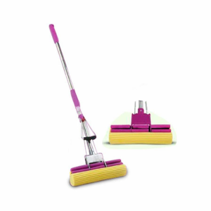 Pva Extendable Mop Double Roller Sponge Foam Rubber Mop