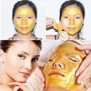 SobPai New Infinitive Beauty Crystal 24K Gold Powder Gel Collagen Face Mask, Anti Aging Skincare, Paraben-Free, Natural Ingredients, Firming, Moisturizing, Hydrating