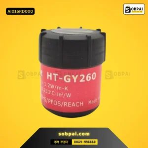 High-Performance Thermal Grease for Efficient CPU Cooling - Red