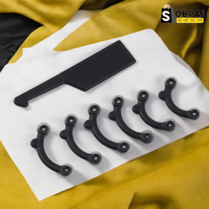 6 Pairs Nose Lifting Shaper Inserts, SobPai 3 Sizes Invisible Nose Lifter Soft Silicone No Pain Nose Up Corrector Beauty Tool, Comfortable Easy Install Removable (Black)